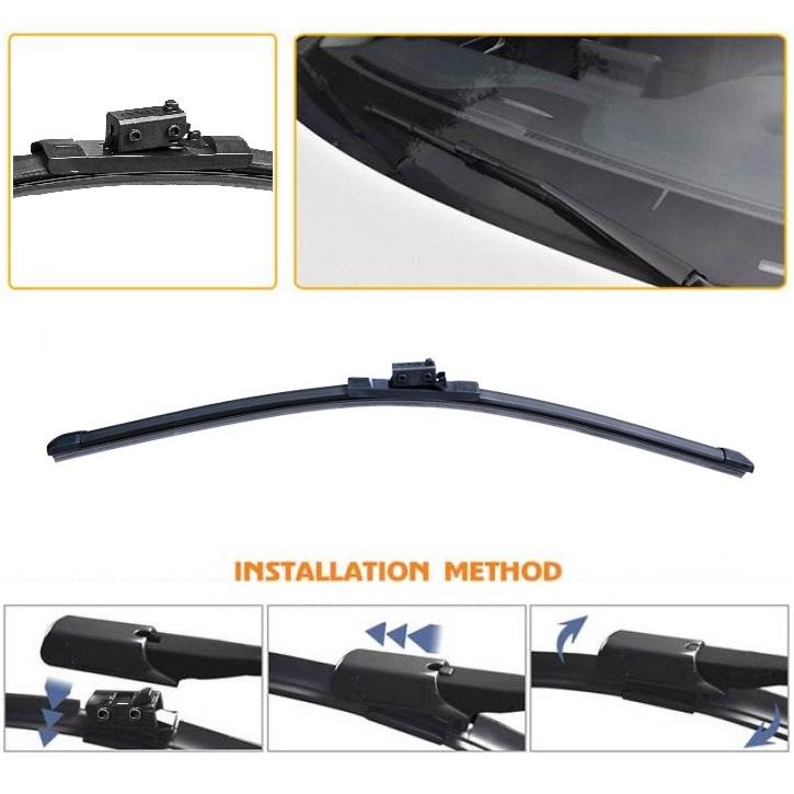 Windshield Silicone Wiper Blade (Mercedes) Pack of 1