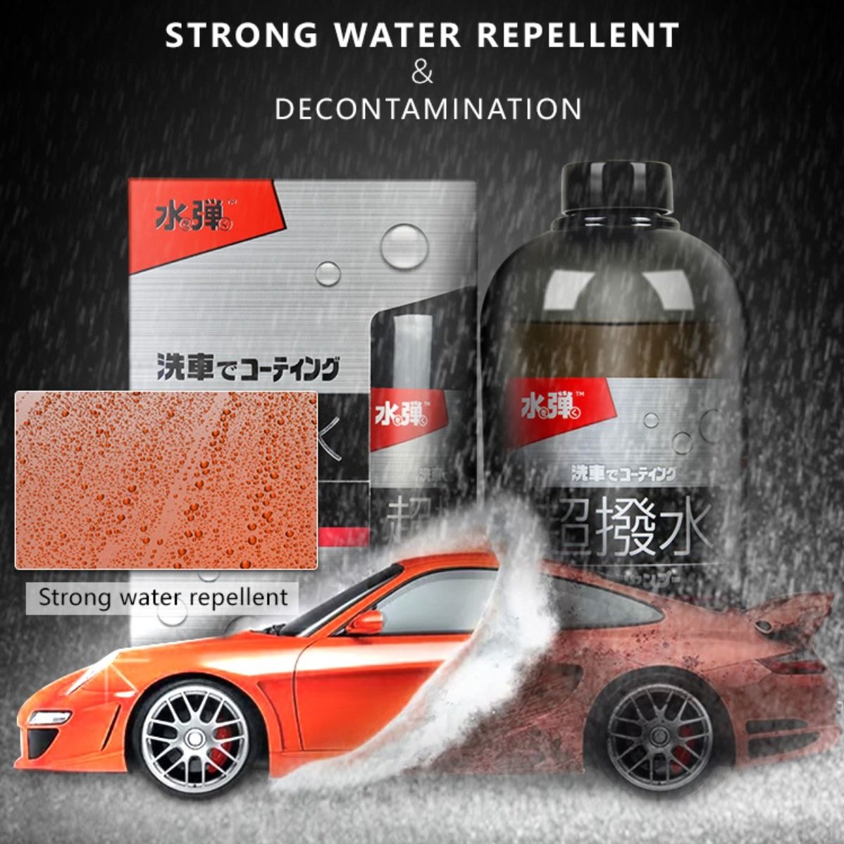 NEW Eco-friendly Effective Wash & Wax car washer shampoo